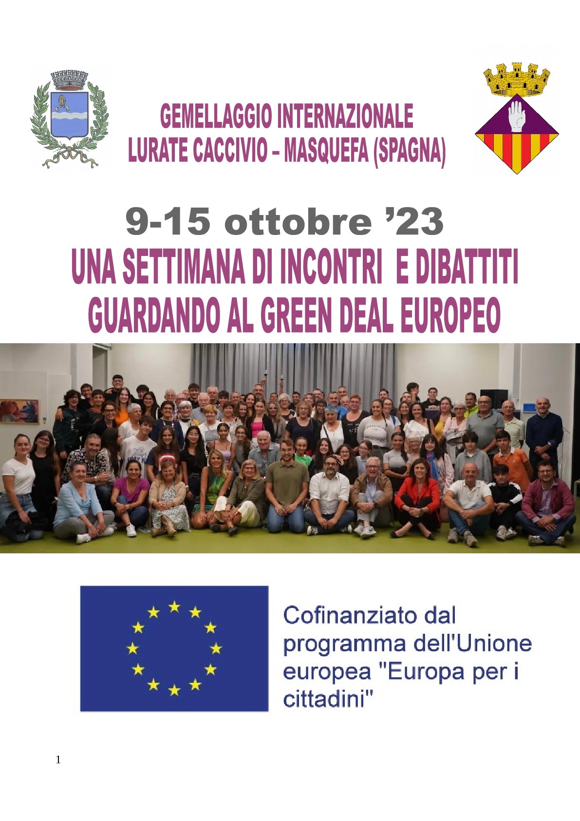 Settimana gemellaggio Masquefa1