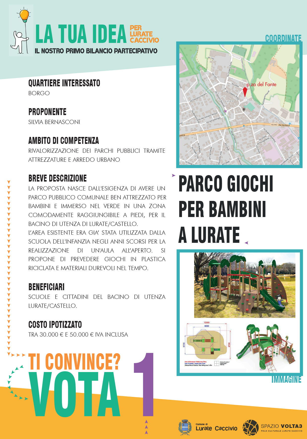 1 Parco giochi per bambini a Lurate